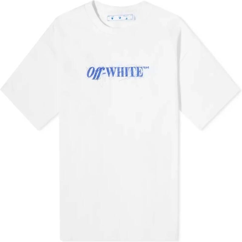 Off White T-shirt White Dames