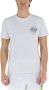 Off White Heren Korte Mouw Ronde Hals Katoenen T-Shirt White Heren - Thumbnail 10
