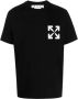 Off-White T-shirt met logo Zwart - Thumbnail 1