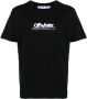 Off-White T-shirt met geborduurd logo Zwart - Thumbnail 1