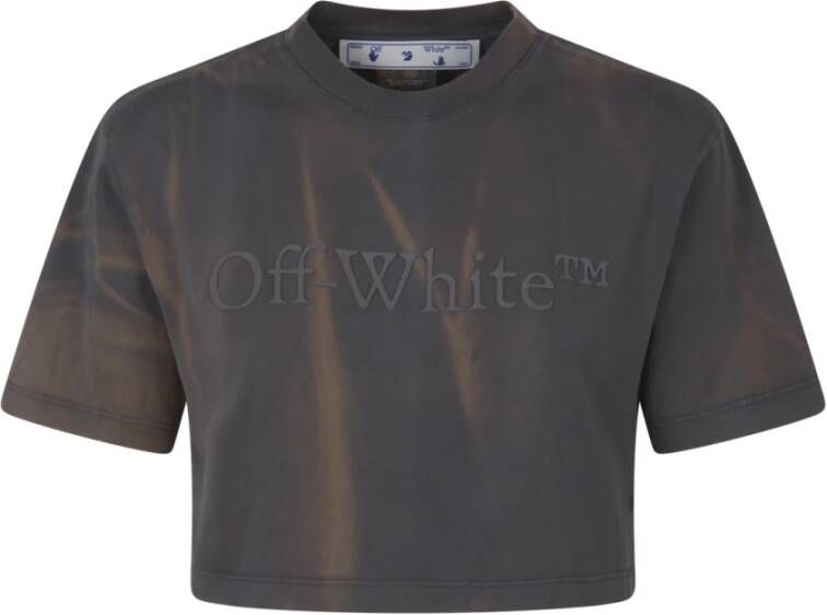 Off White T-Shirts Bruin Dames