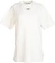 Off White Casual Katoenen T-Shirt White Dames - Thumbnail 1