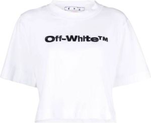 Off White T-Shirts Wit Dames