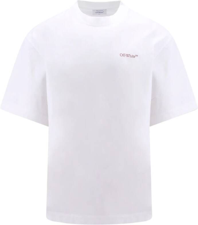 Off White T-Shirts Wit Heren