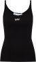 Off-White Tanktop met logoprint Zwart - Thumbnail 2