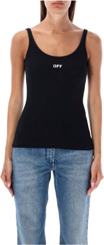 Off White Tops Zwart Dames