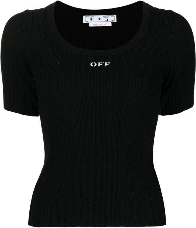 Off White Tops Zwart Dames