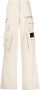Off-White Broek met wijde pijpen Beige - Thumbnail 8