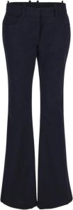 Off White Wide Trousers Blauw Dames