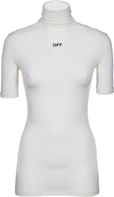 Off White Witte Pinafore Top Wit Dames