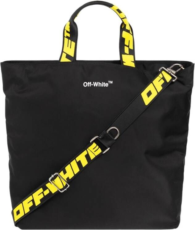Off-White Shopper met logoprint Zwart - Foto 2