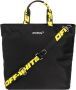 Off-White Shopper met logoprint Zwart - Thumbnail 2