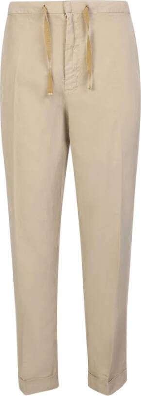 Officine Générale Straight Trousers White Heren
