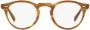 Oliver Peoples Bruin Havana Optisch Montuur veelzijdig en stijlvol Brown Unisex - Thumbnail 1