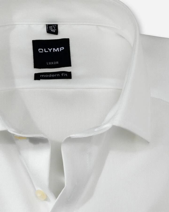 Olymp Modern fit zakelijk overhemd met knoopsluiting - Foto 3