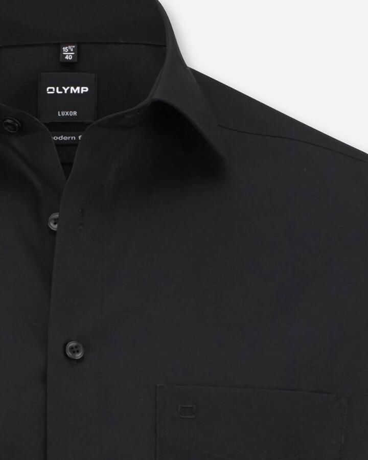 OLYMP Level Five Body fit zakelijk overhemd met knoopsluiting model 'New York Kent' - Foto 3