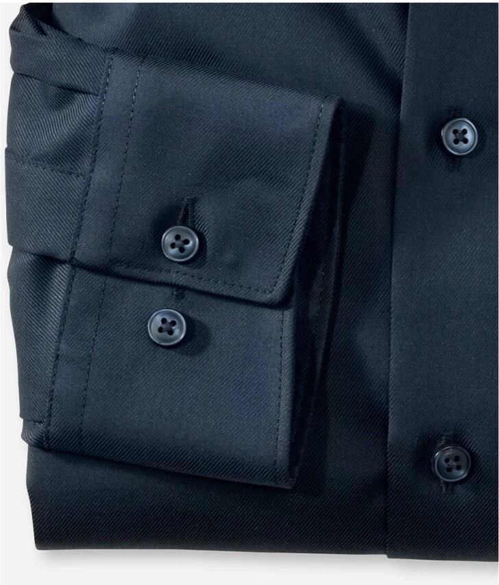 Olymp Regular fit zakelijk overhemd van twill - Foto 2