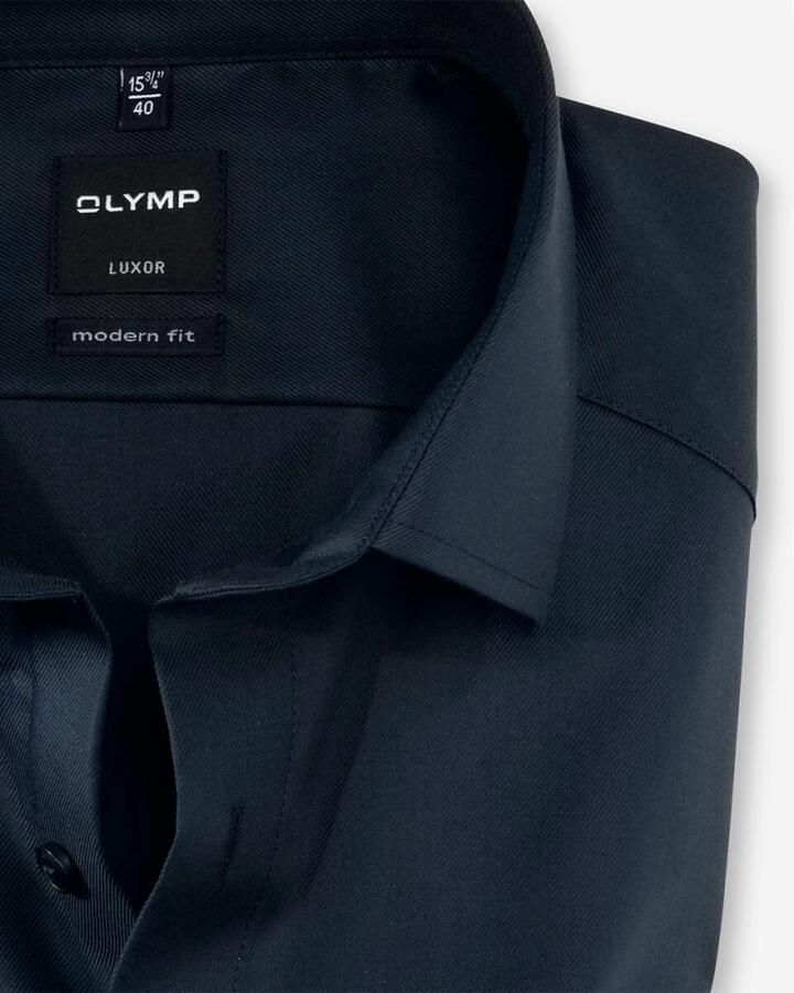 Olymp Regular fit zakelijk overhemd van twill