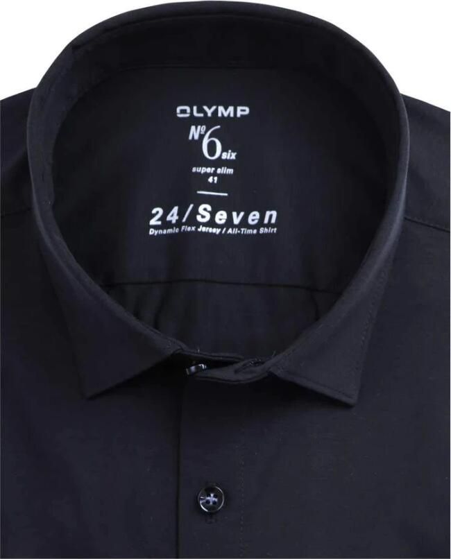 OLYMP Businessoverhemd No. Six 24 Seven super slim in comfortabele jersey-kwaliteit - Foto 9