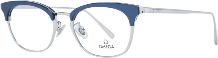 Omega Blauwe Dames Optische Monturen Blue Dames