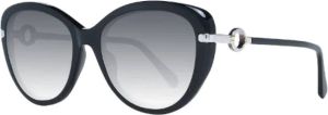 Omega Vintage Pre-owned Acetate sunglasses Zwart Dames