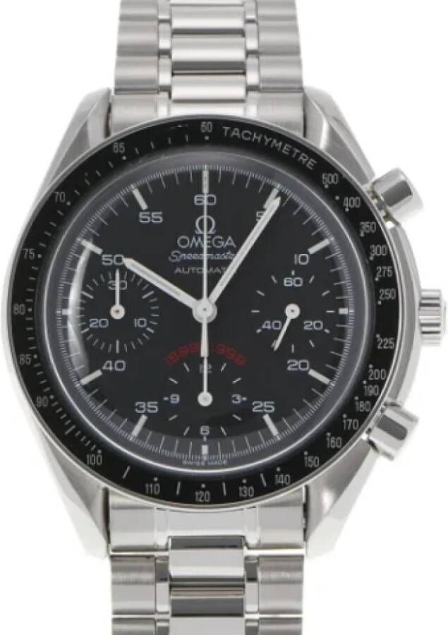 Omega Vintage Pre-owned Metal watches Zwart Dames