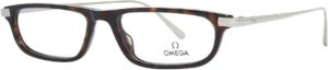 Omega Vintage Pre-owned Plastic sunglasses Bruin Dames
