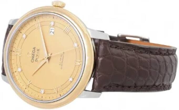 Omega Vintage Pre-owned Stainless Steel watches Bruin Dames