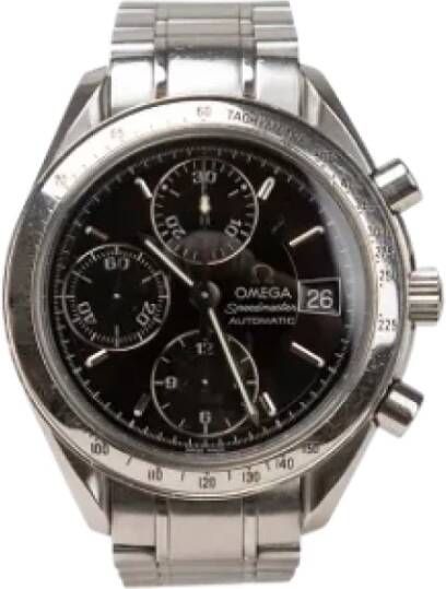 Omega Vintage Pre-owned Stainless Steel watches Grijs Dames