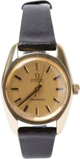 Omega Vintage Pre-owned Watches Zwart Dames