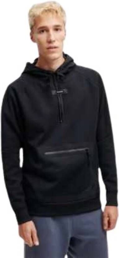 ON Running Tech Hoodie Black- Heren Black