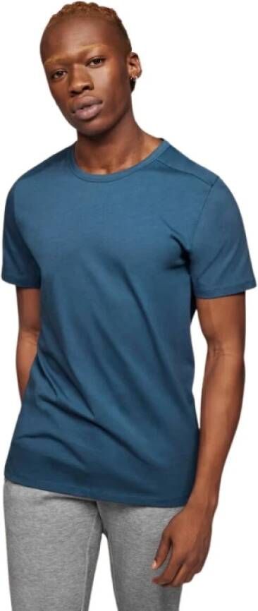 ON Running T-Shirts Blauw Heren