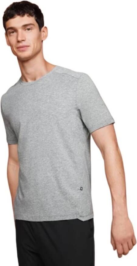 ON Running T-Shirts Grijs Heren