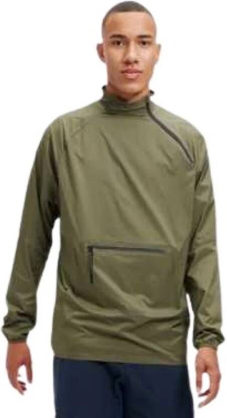 ON Running Trainingsjacks Groen Heren