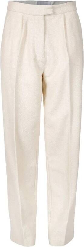 One & Other Straight Trousers Zwart Dames