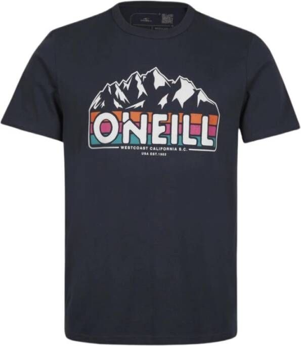 O'Neill T-shirt Outdoor Blauw Heren