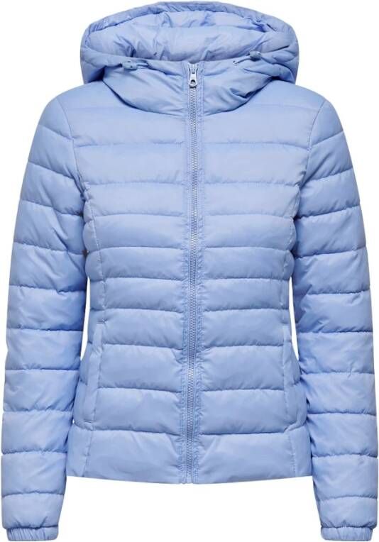 Only 15156569 Short Down Jackets Blauw Dames
