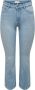 Only 15233874 Slim FIT Jeans Blauw Dames - Thumbnail 1