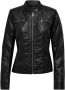 Only Leren jas voor vrouwen Bandit imitation cuir biker Zwart Dames - Thumbnail 2