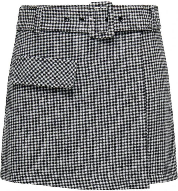Only Beauty hoge taille skorts Gray Dames