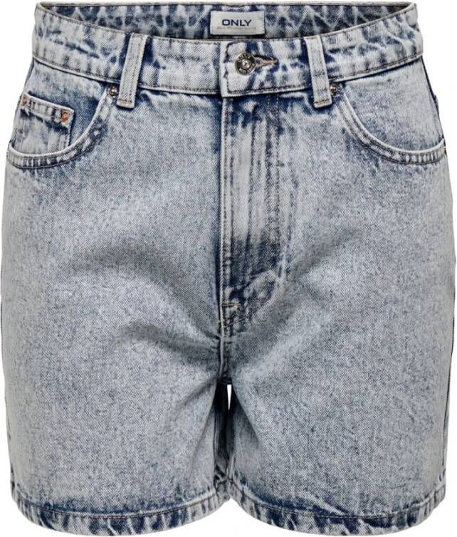 Only Bermuda short Blauw Dames