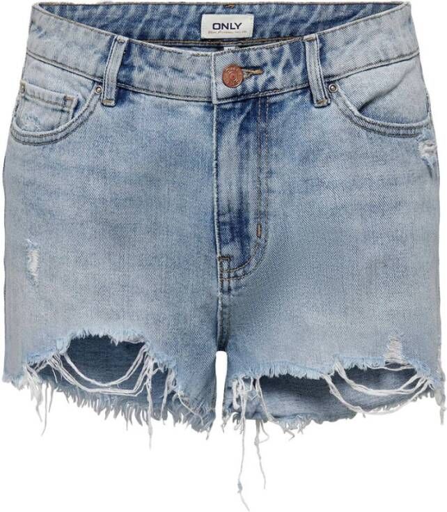 Only Bermuda short Blauw Dames