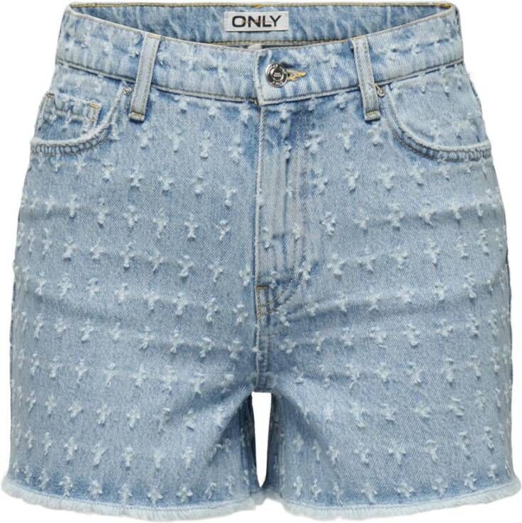 Only Bermuda short Blauw Dames