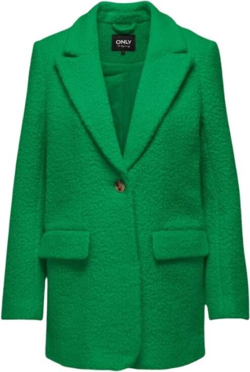 Only Onlpiper Boston Blazer CC OTW Groene Bij | Freewear Groen Green Dames
