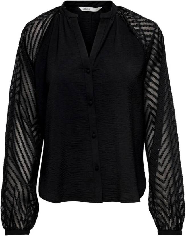 Only Blouses Zwart Dames