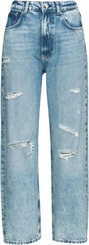 Only Brede jeans Blauw Dames