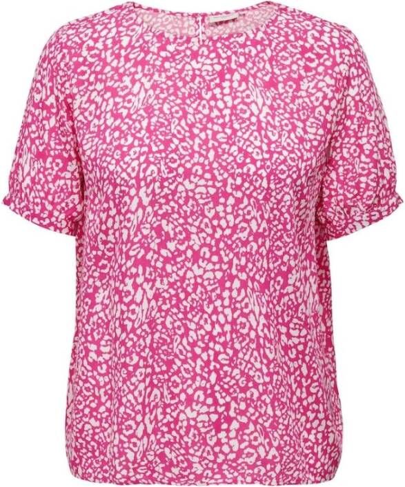 Only Carmakoma Blouses Roze Dames