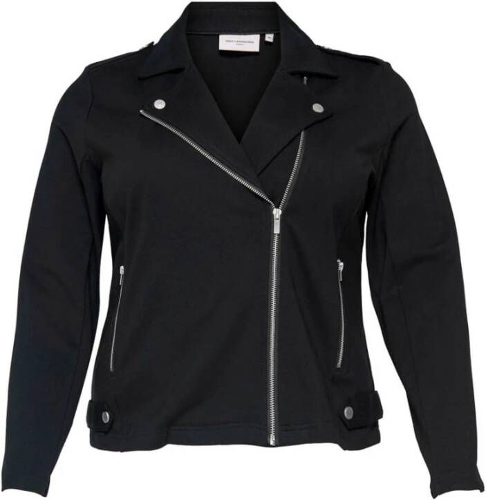 Only Carmakoma Lichte jassen Zwart Dames