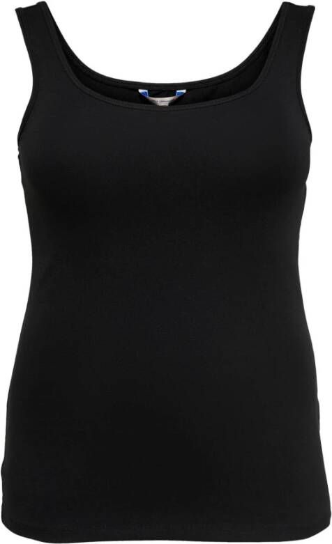Only Carmakoma Mouwloze top Zwart Dames