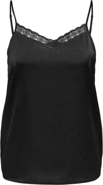 Only Carmakoma Mouwloze tops Zwart Dames